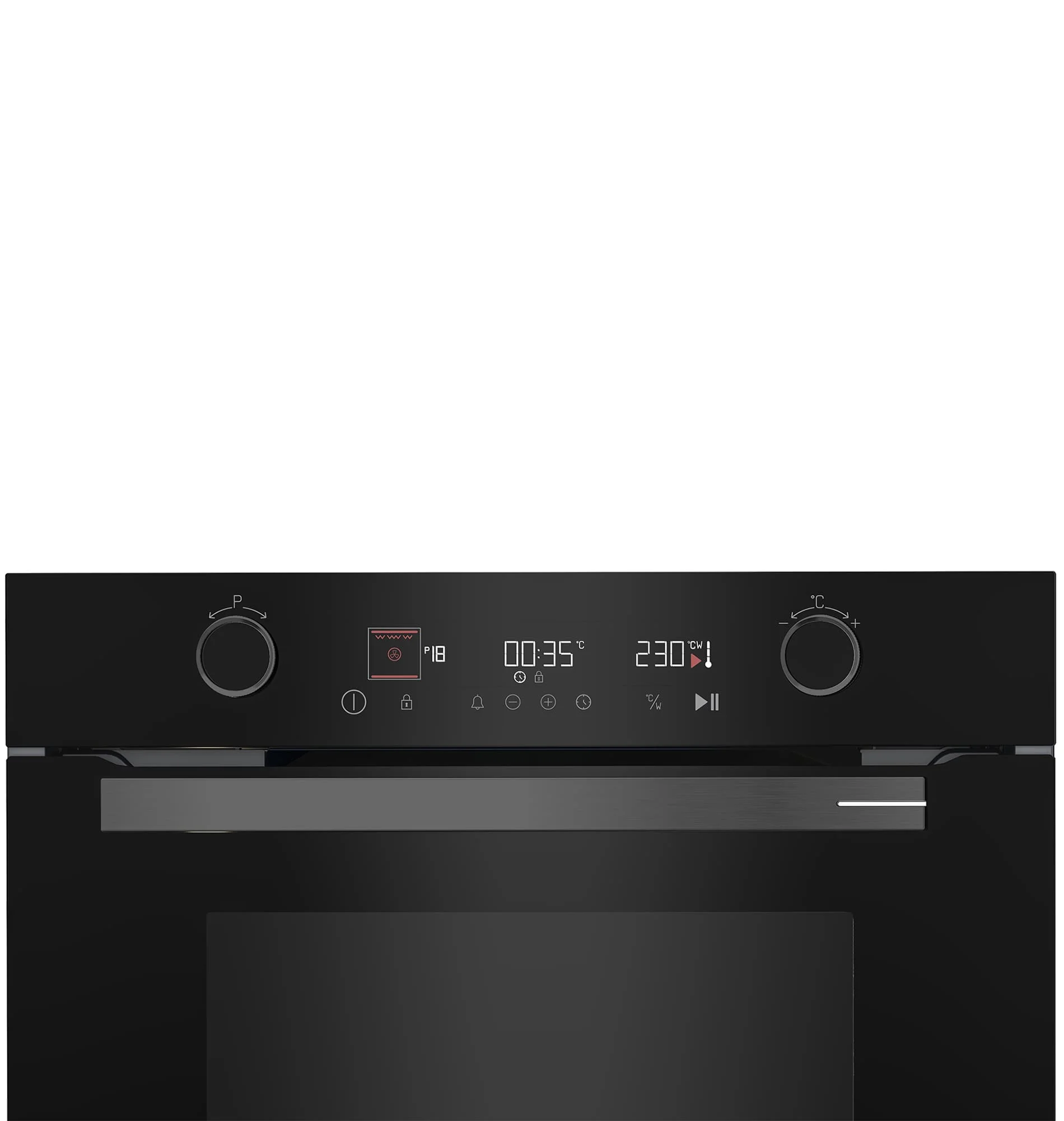 Электрический духовой шкаф Grundig GEKW12400B черный