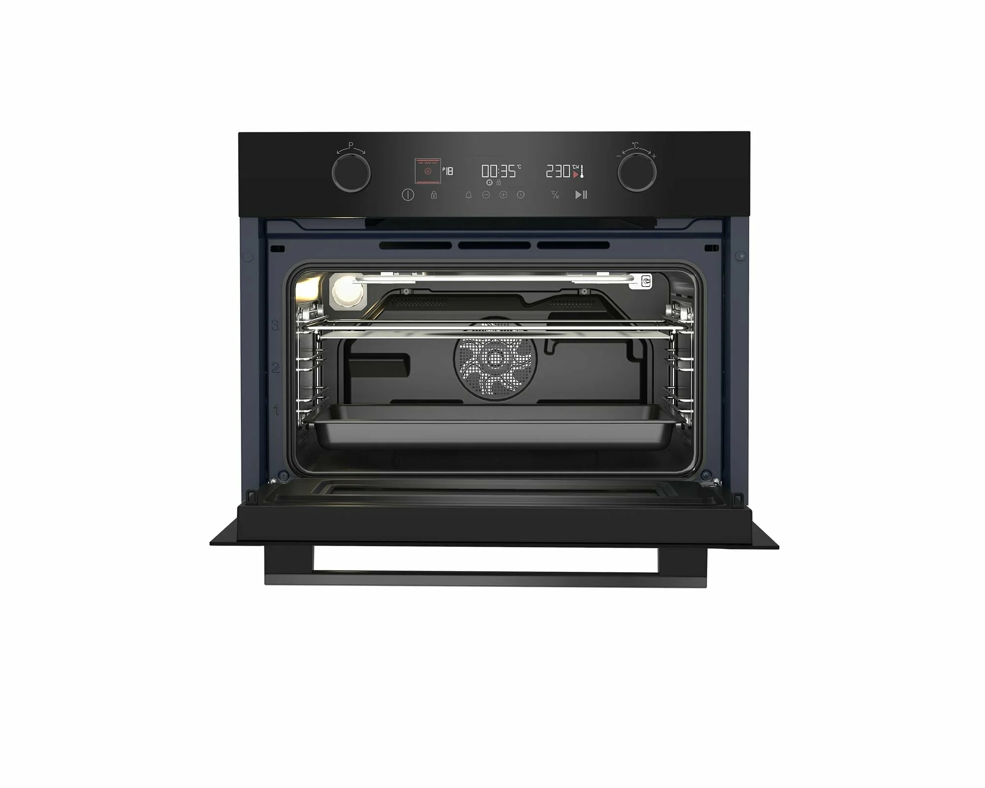 Электрический духовой шкаф Grundig GEKW12400B черный