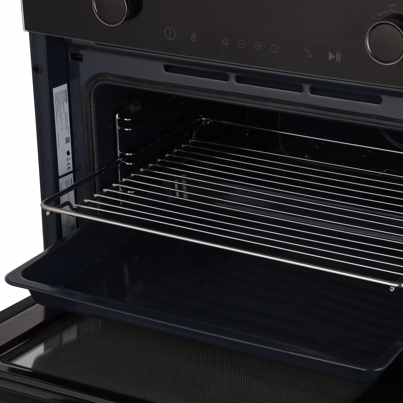 Электрический духовой шкаф Grundig GEKW12400B черный