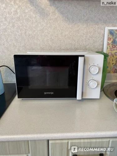 СВЧ печь-соло Gorenje MO17E1WH, белый 17 л, 700 Вт, механика