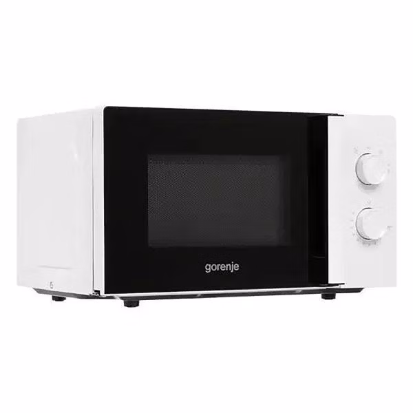 СВЧ печь-соло Gorenje MO17E1WH, белый 17 л, 700 Вт, механика
