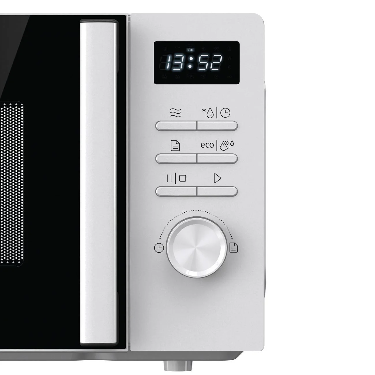 СВЧ печь-соло Gorenje MO20A3WH, белый (800 Вт, 20л, D-27см, управления-электронное