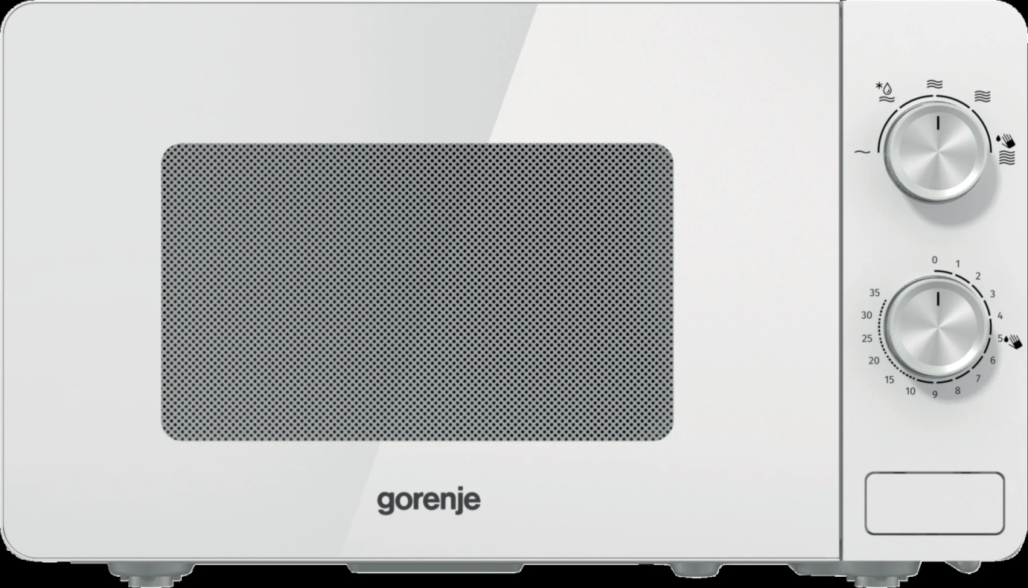 СВЧ печь-соло Gorenje MO20E1W, белый 20 л, 800 Вт, 5 уровней мощности,