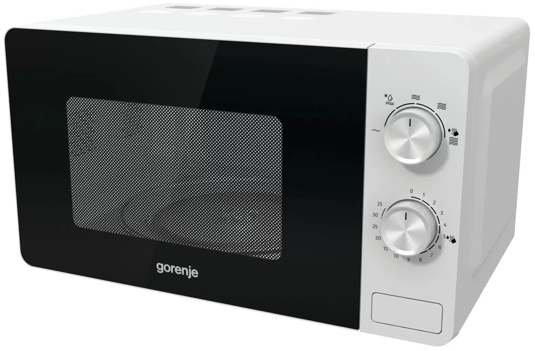 СВЧ печь-соло Gorenje MO20E1W, белый 20 л, 800 Вт, 5 уровней мощности,