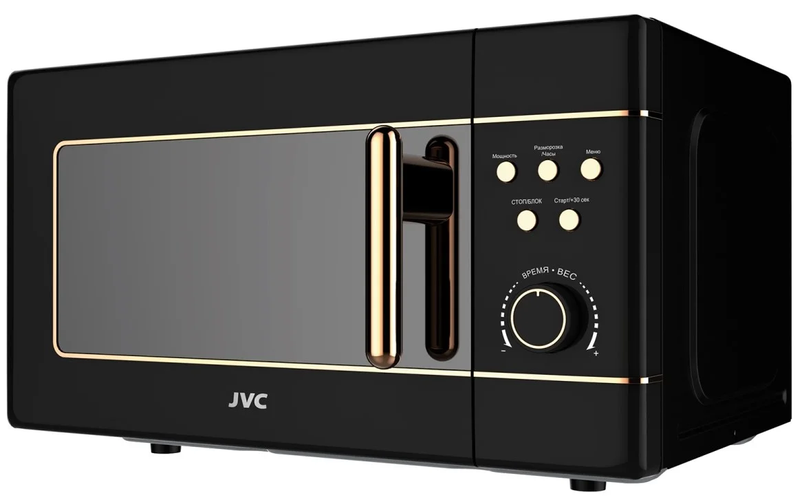 СВЧ печь-соло JVC JK-MW270D 700DВт. 20л, электронное. потребл.мощность 1100Вт.