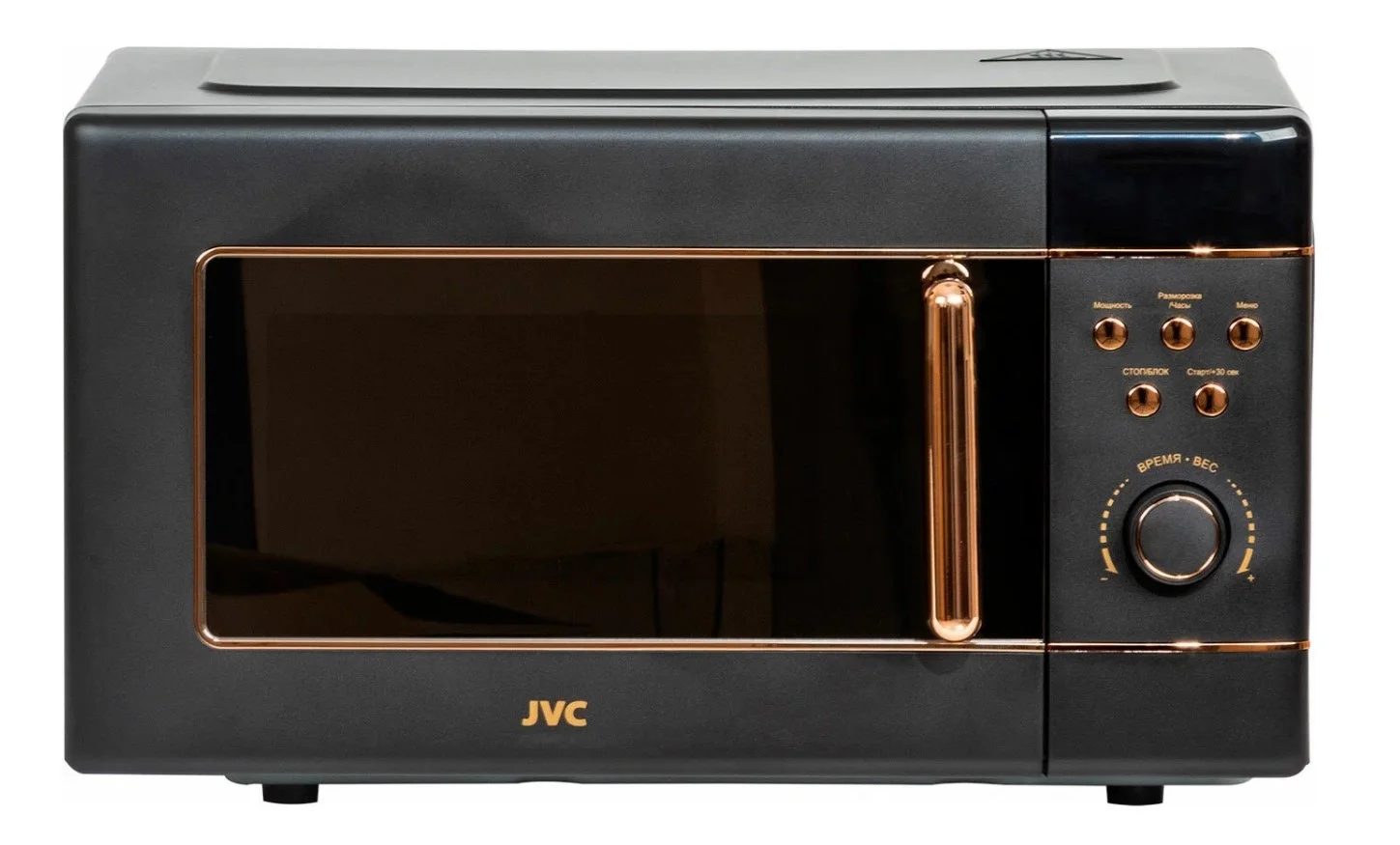 СВЧ печь-соло JVC JK-MW270D 700DВт. 20л, электронное. потребл.мощность 1100Вт.