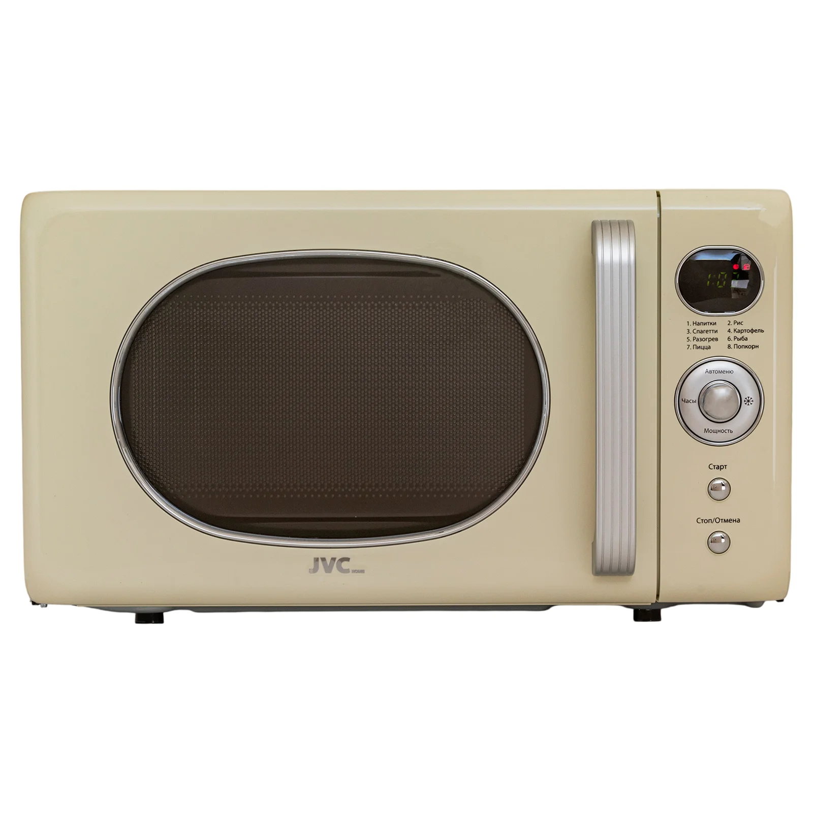 СВЧ печь-соло JVC JK-MW275D (800Вт, 20л, цифровое 8 программ)