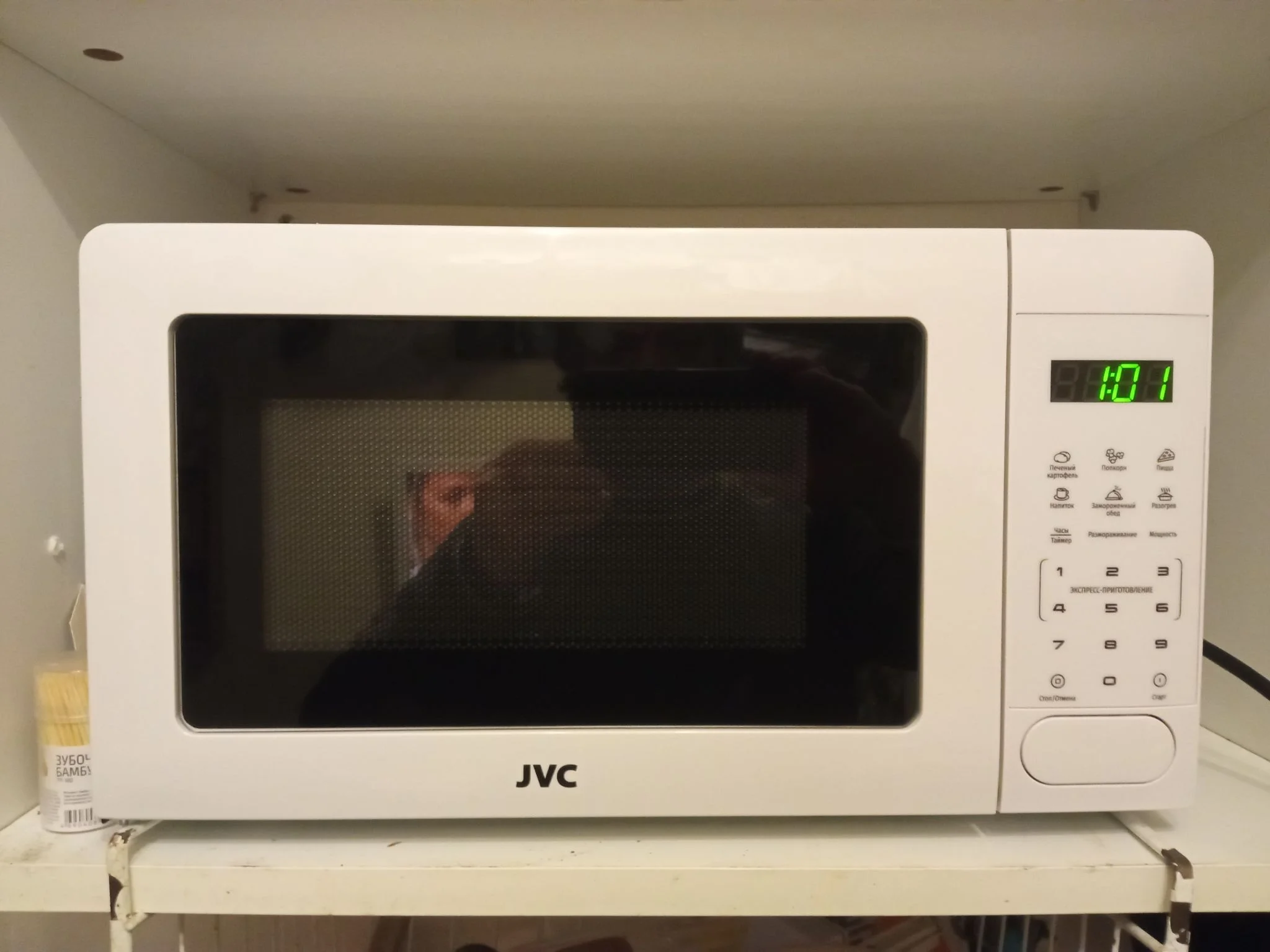 СВЧ печь-соло JVC JK-MW365S 700Вт, 20л, сенсор