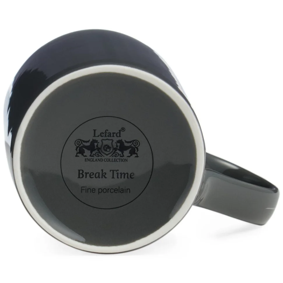 КРУЖКА LEFARD "BREAK TIME" 300 МЛ ТЕМНО-СЕРАЯ (КОР=36ШТ.)
