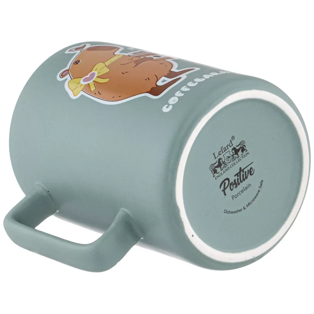 КРУЖКА LEFARD "CAPYBARA+COFFEE" 400МЛ