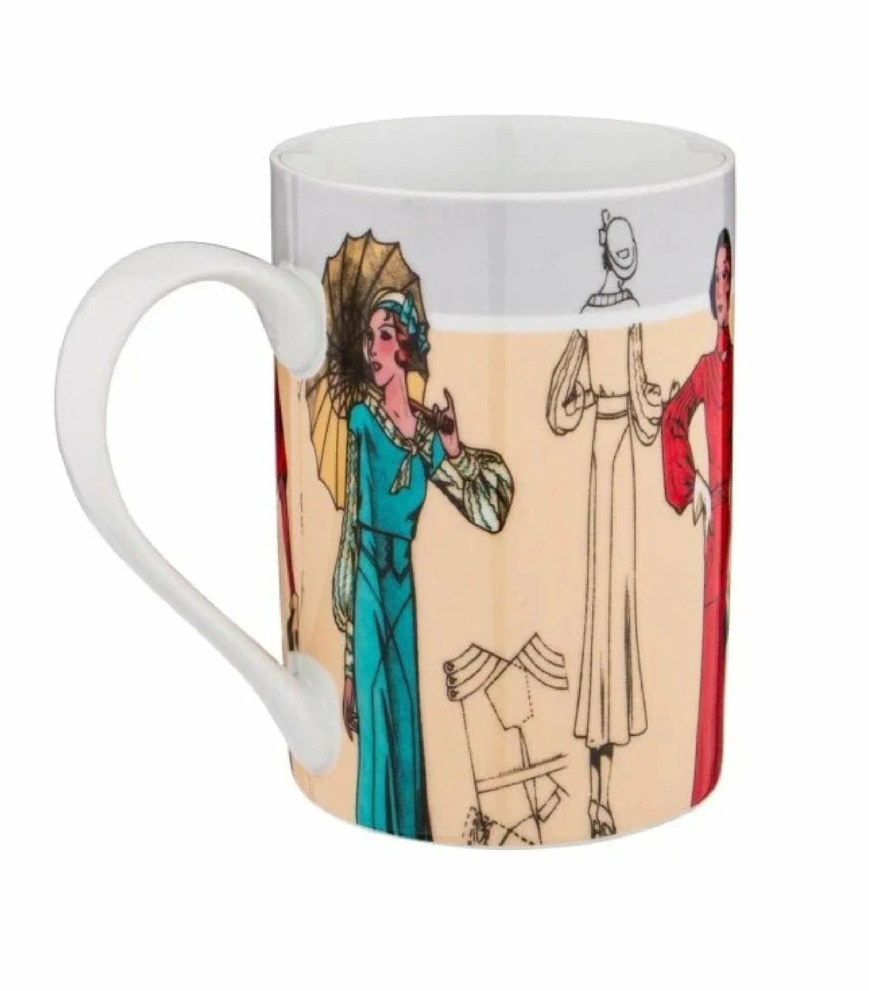 КРУЖКА LEFARD "FASHION QUEEN" 300 МЛ (КОР=36ШТ.)