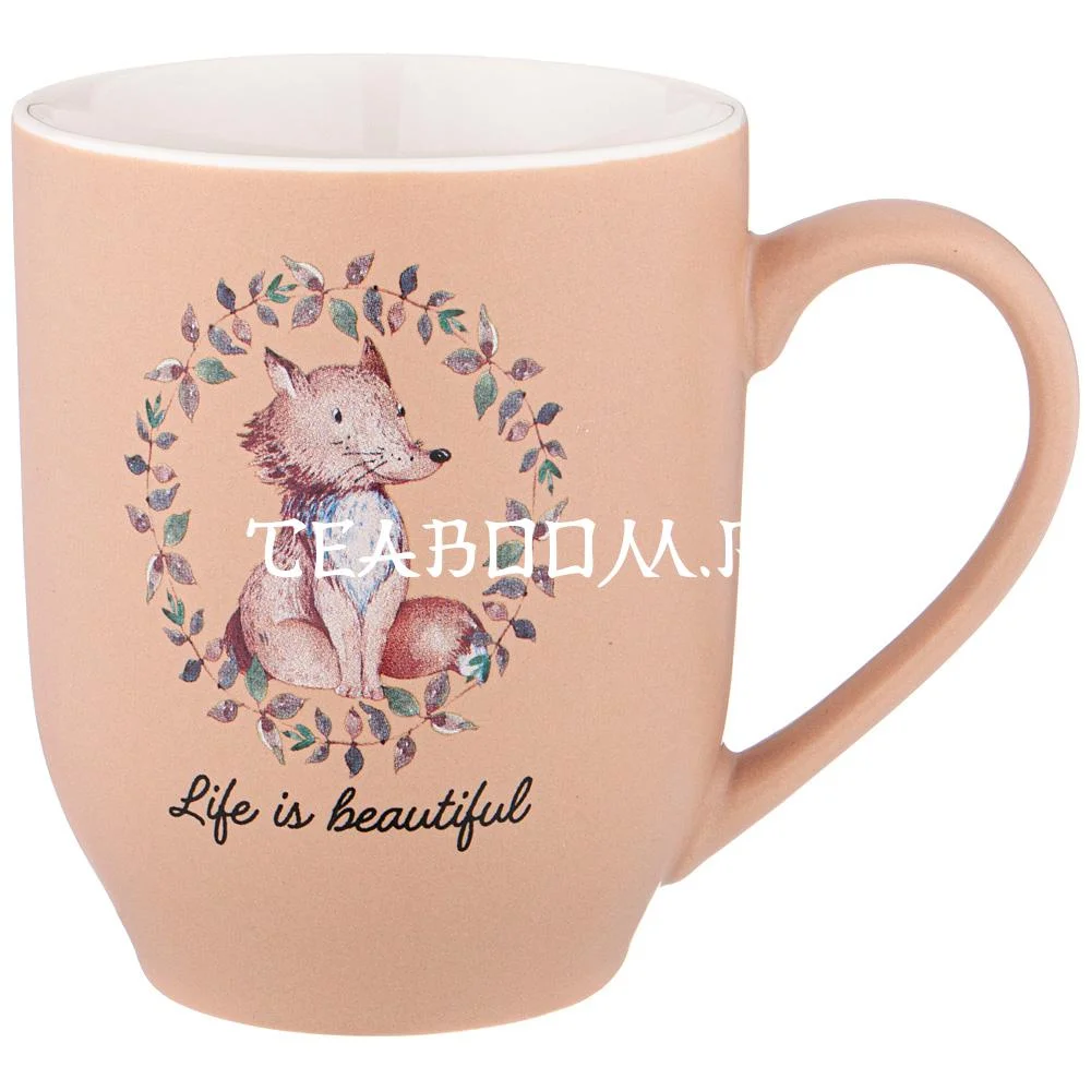 КРУЖКА LEFARD "FLORAL" 12,5*9*10,5 СМ 400 МЛ (МАЛ.УП.=4ШТ./КОР=24ШТ.)