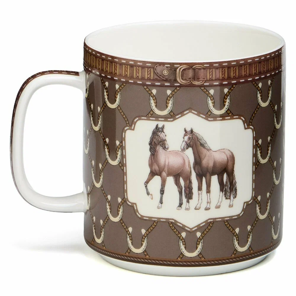 КРУЖКА LEFARD "HORSE CLUB" 400 МЛ (КОР=36ШТ.)