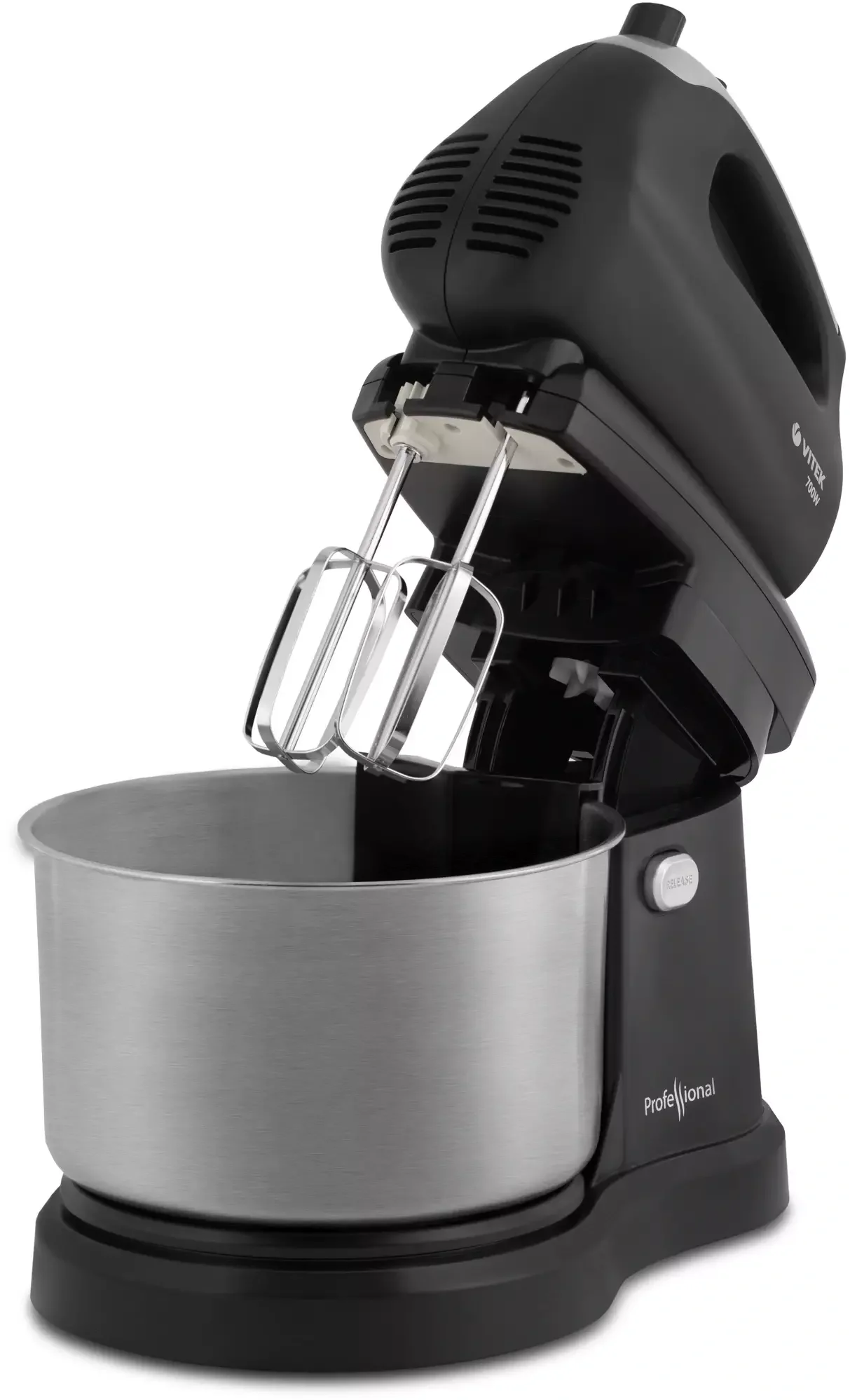 Миксер с чашей VITEK VT-1417 (ST) (700вт, 2,8л, 5 скоростей, турборежим, 2 насадки)