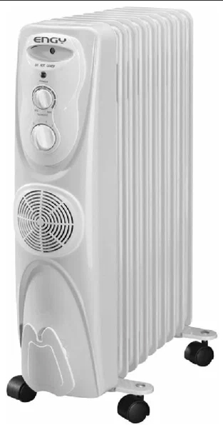 Маслян, обогреватель ENGY EN-1309F  Classic 2500Вт 9 секций, термостат