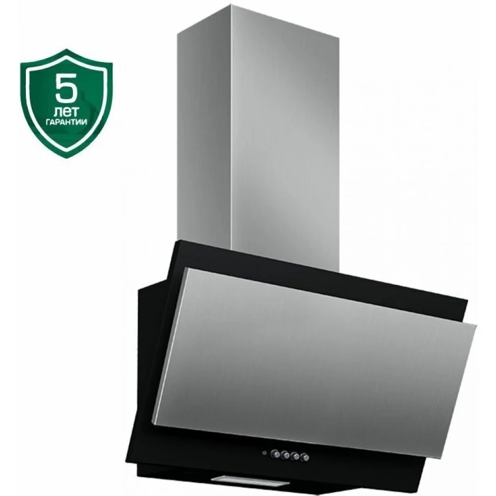 Вытяжка Elikor Титан 60Н-430-К3Д нерж/черный