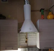 Вытяжка Elikor Эпсилон 50 белый серебряный кант