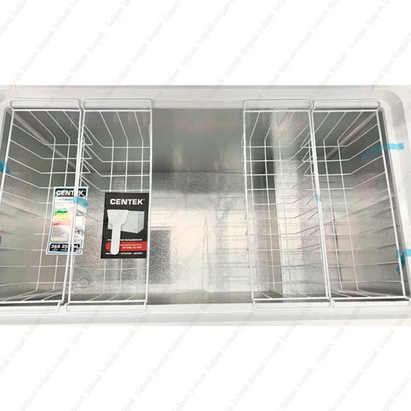 Морозильный ларь Centek CT-1766, белый, 338 л, 1 камера