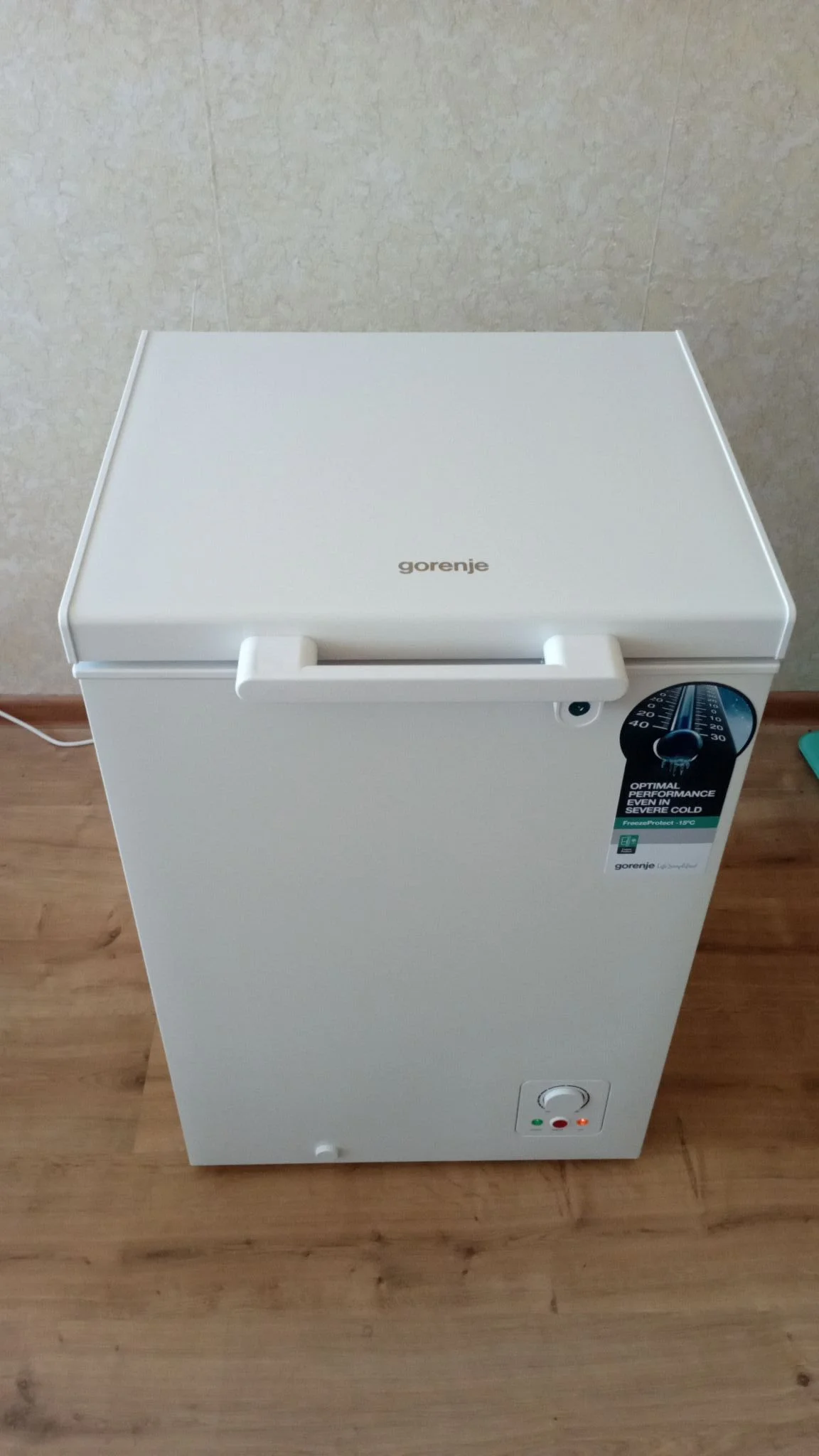 Морозильный ларь Gorenje FH 10 FPW, белый, 95л