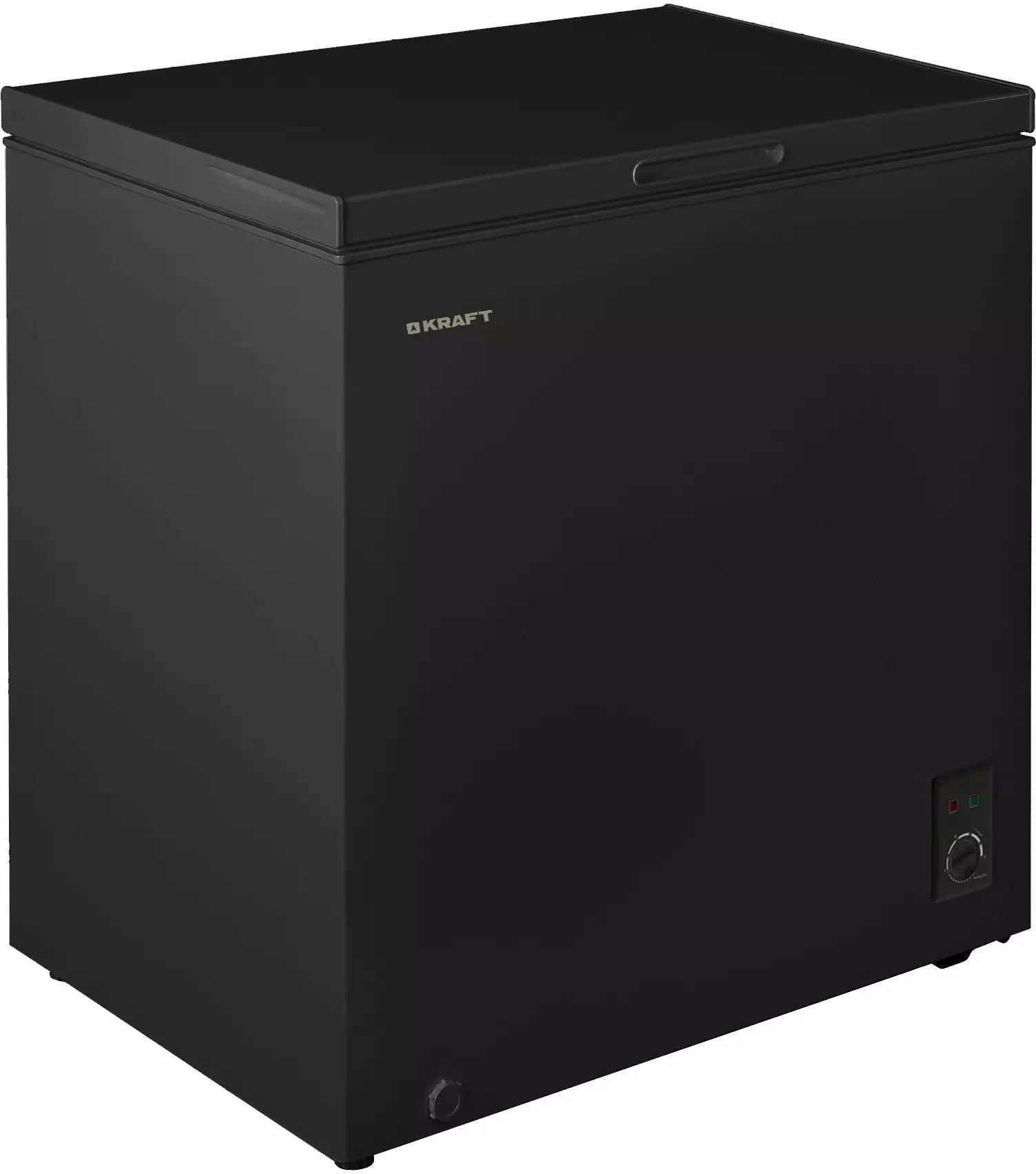 Морозильный ларь Kraft BD(W)-230BRX черный, 214л
