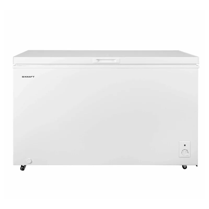 Морозильный ларь Kraft BD(W)-460SRX серебристый, 422л