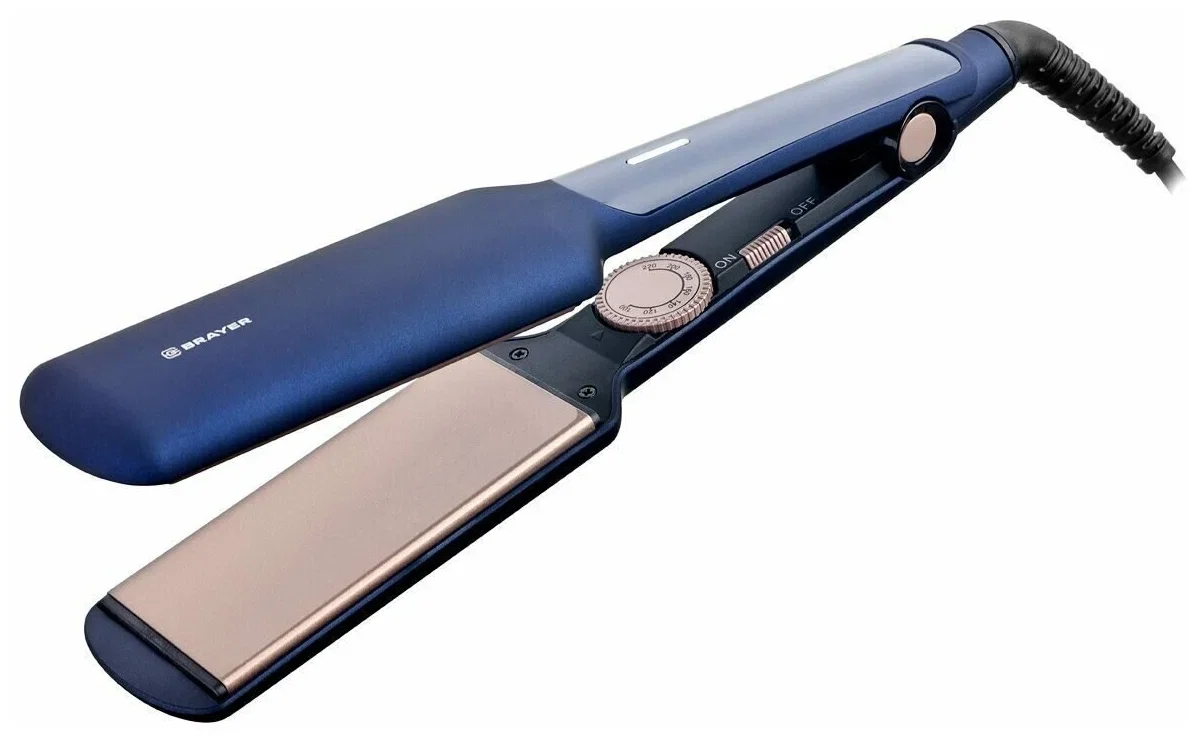 Выпрямитель для волос BRAYER BR3304 (регул.темпер 150 - 220 С, автооткл, шнур 1,8 м)