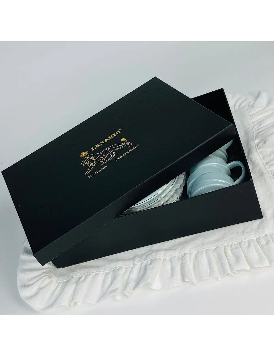 155-012 Кофейный набор 12пр. 140мл в под.уп.(х8)Фарфор