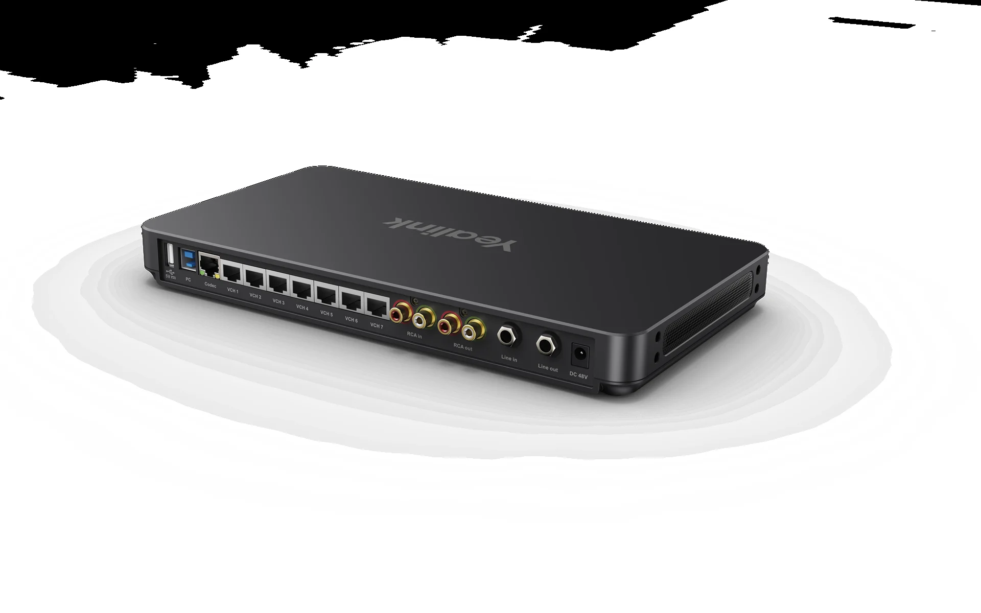 Коммутатор Yealink AVHUB, черный 1306011