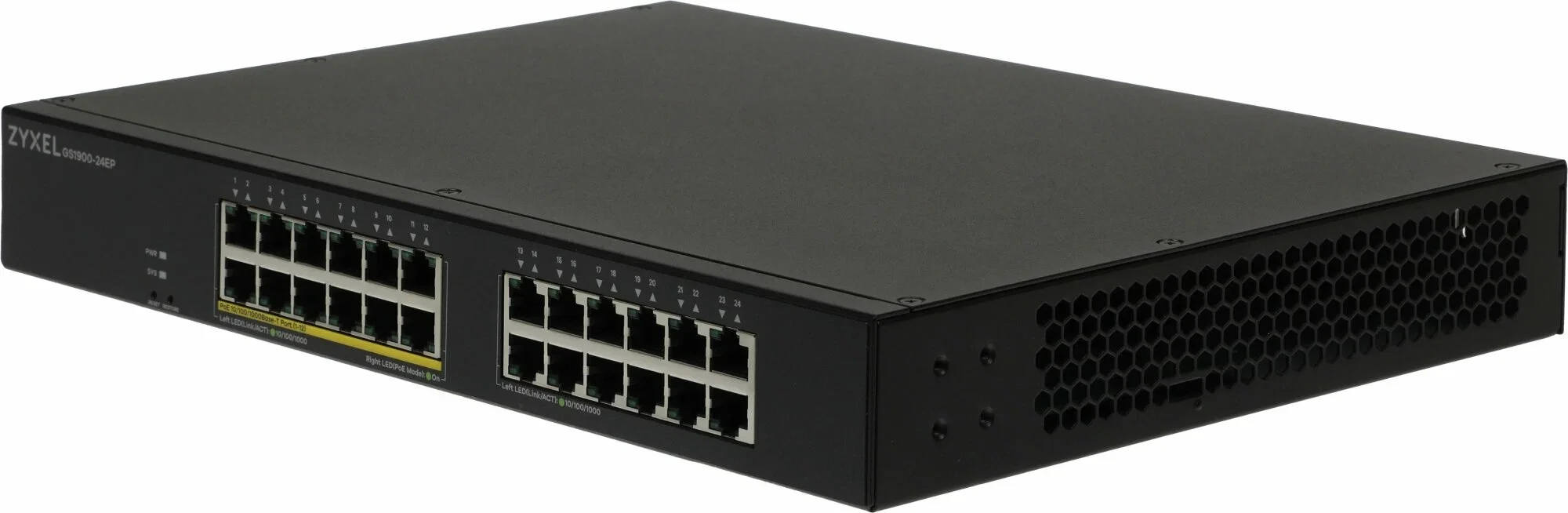 Коммутатор Zyxel GS1900-24EP-EU0101F 24G 12PoE+ 130W управляемый