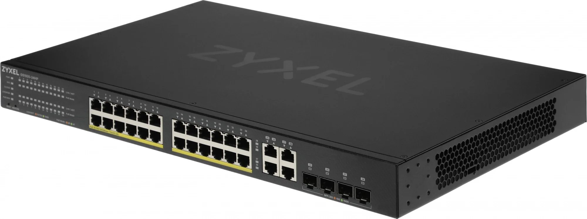 Коммутатор Zyxel NebulaFlex GS192024HPV2-EU0101F 24G 24PoE+ 375W управляемый