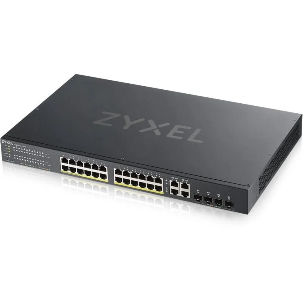 Коммутатор Zyxel NebulaFlex GS192024HPV2-EU0101F 24G 24PoE+ 375W управляемый