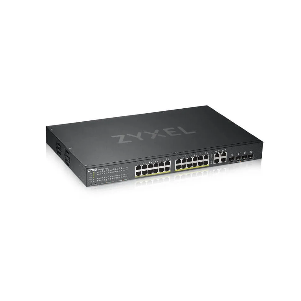 Коммутатор Zyxel NebulaFlex GS192024HPV2-EU0101F 24G 24PoE+ 375W управляемый