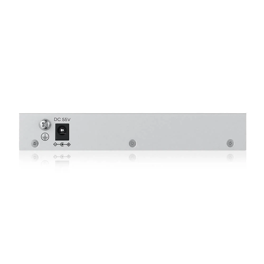Коммутатор ZYXEL Web-managed Gigabit PoE Switch Zyxel GS1200-5HPv3, 5xRJ-45: 1G (4xPoE+), 68W PoE budget, desktop, fanless