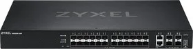 Коммутатор Zyxel XGS2220-30 L3 Access switch, rack 19", 24xRJ-45: 1G, 2xRJ-45: 1/2.5/5/10G, 4xSFP+, standalone/cloud management