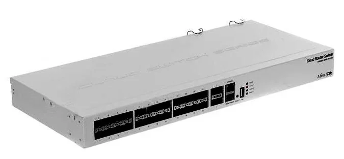 Коммутатор в стойку MikroTik CRS326-24S+2Q+RM, 24х SFP+, 2x QSFP+
