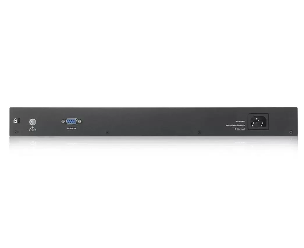 Коммутатор гибридный L2 Zyxel NebulaFlex Pro GS2210-50, rack 19", 44xGE, 4 комбо-порта (SFP/RJ-45), 2xSFP, автономное/облачное управление