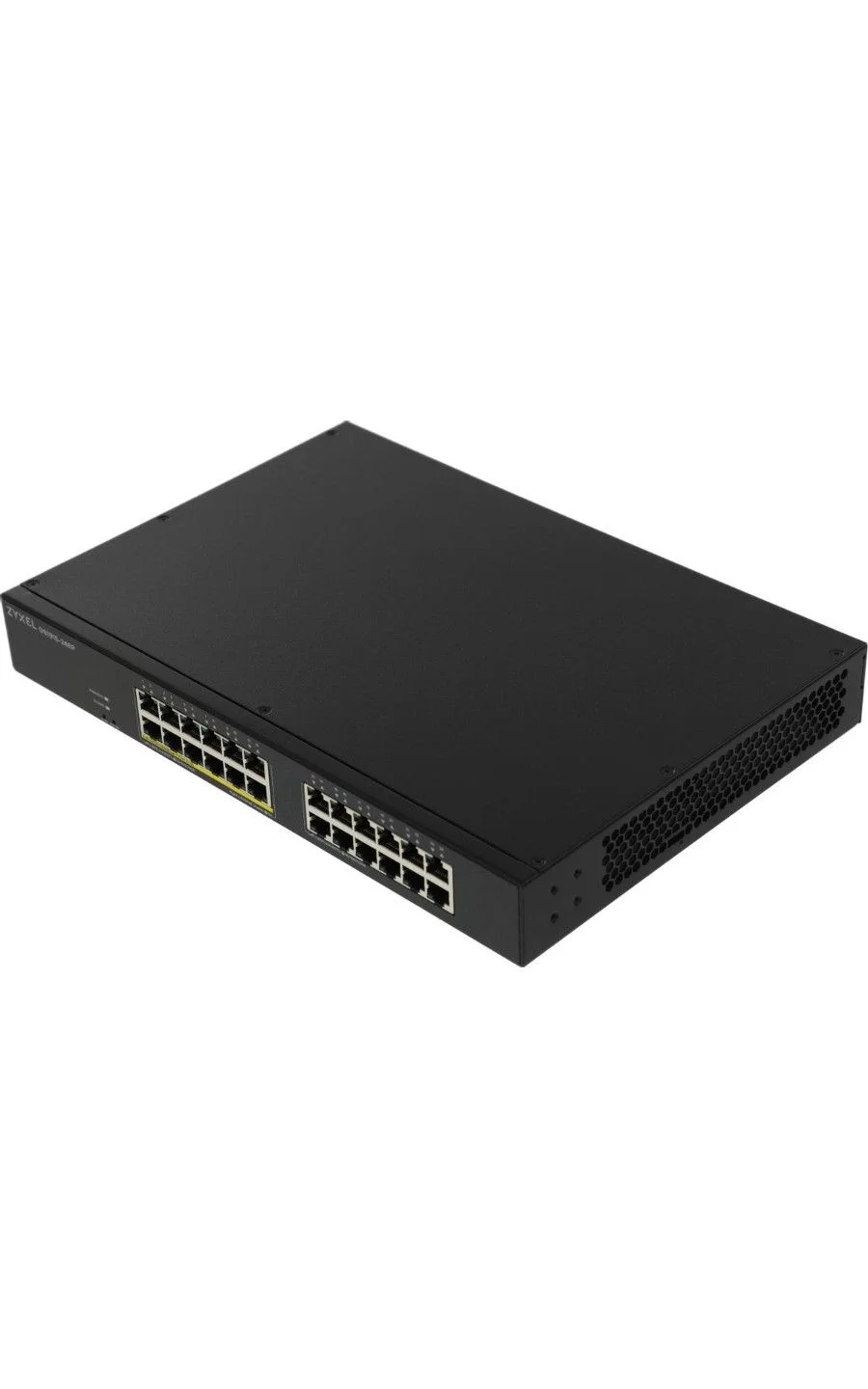 Коммутатор гибридный Smart L2Zyxel NebulaFlex GS1915-24E, rack 19", 24xGE, бесшумный (без вентилятора), автономное/облачное управление