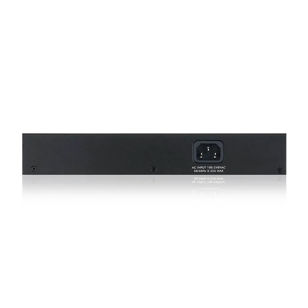 Коммутатор гибридный Smart L2Zyxel NebulaFlex GS1915-24E, rack 19", 24xGE, бесшумный (без вентилятора), автономное/облачное управление