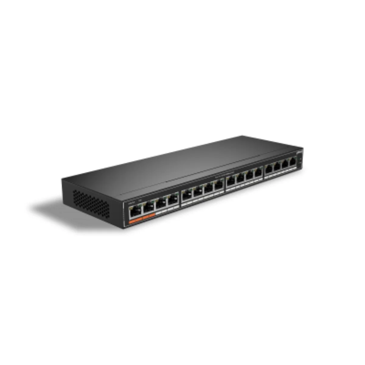 Коммутатор гигабитный 16-портовый неуправляемый Dahua DH-SG1016 16xRJ45 1Gb, коммутация 32 Гбит/с, MAC-таблица 8К, металл