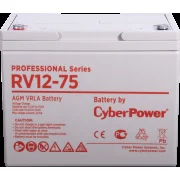 Аккумуляторная батарея CyberPower RV 12-33 12В/35Ач, клемма Болт М6 (197х130х159мм (170мм); 10,7кг; Срок службы