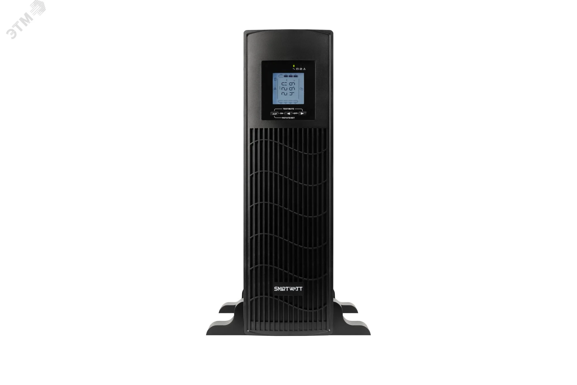 ИБП SMARTWATT UPS DATA 2kVA Line-interactive SIN 2000VA/1600W (Euro x1, IEC C13 x6, USB, RJ11/RJ45 protection, SNMP, LCD