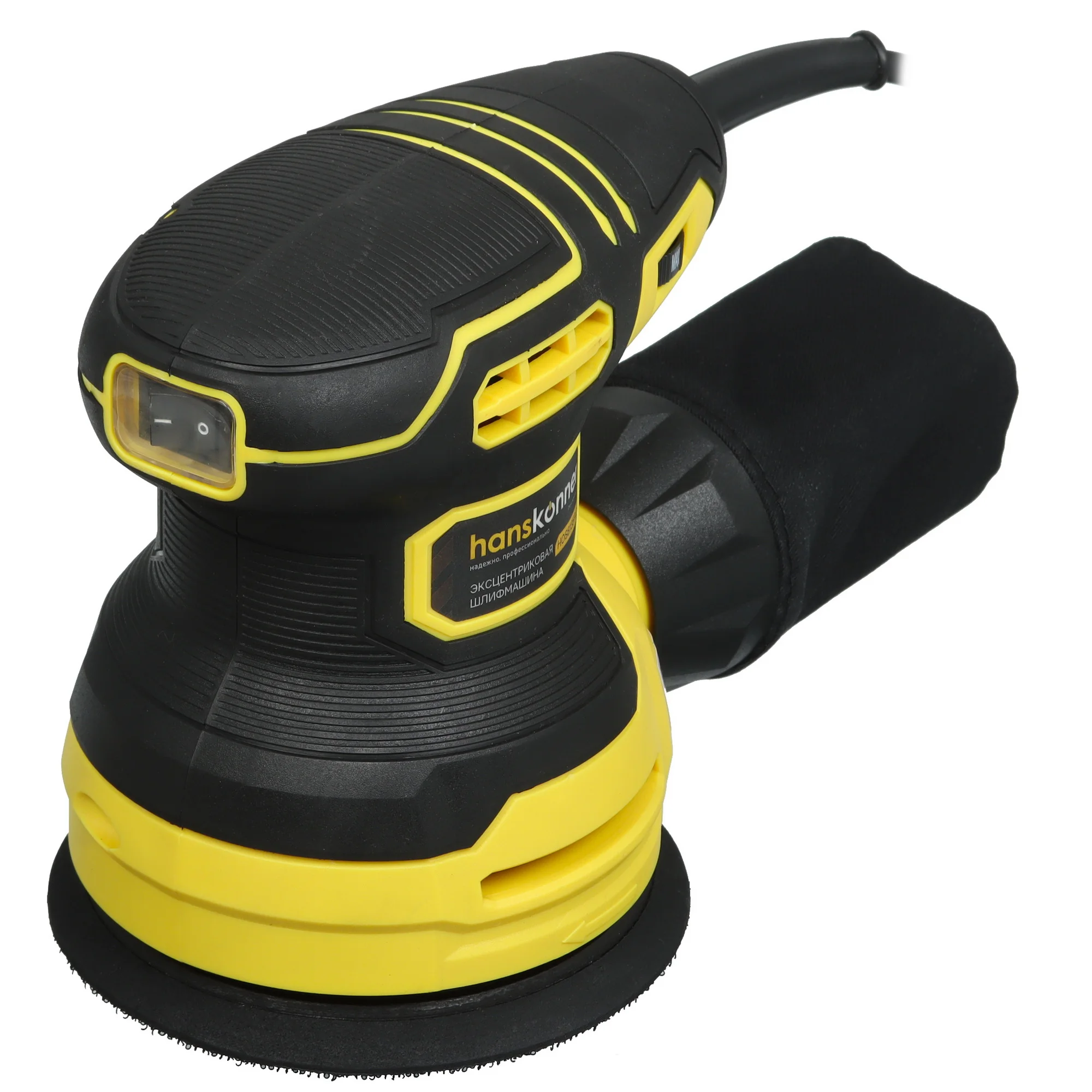 Эксцентриковая шлифовальная машина Hanskonner HOS8135RC (350 Вт, 125 мм, 4000-12000 об/мин)
