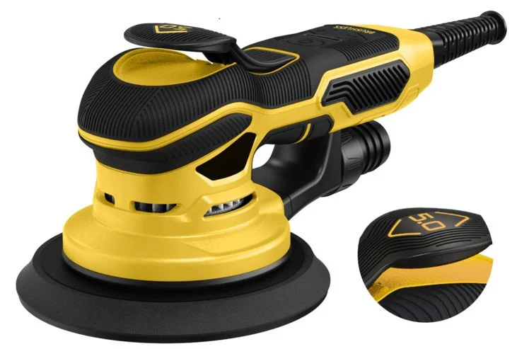 Эксцентриковая шлифовальная машина Hanskonner HOS8145BL, 400 Вт, d=150 мм, 4000-10000 об/мин, бесщеточная