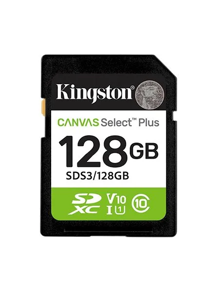 Флеш карта microSD 128GB Kingston microSDXC Class 10 UHS-I U1 A1 V10 Select Plus 150MB/s