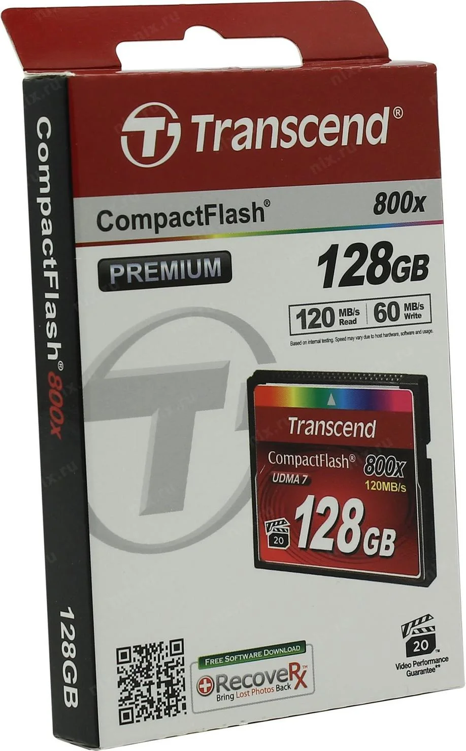 Флеш карта CF 128GB Transcend Ultra Speed 800X