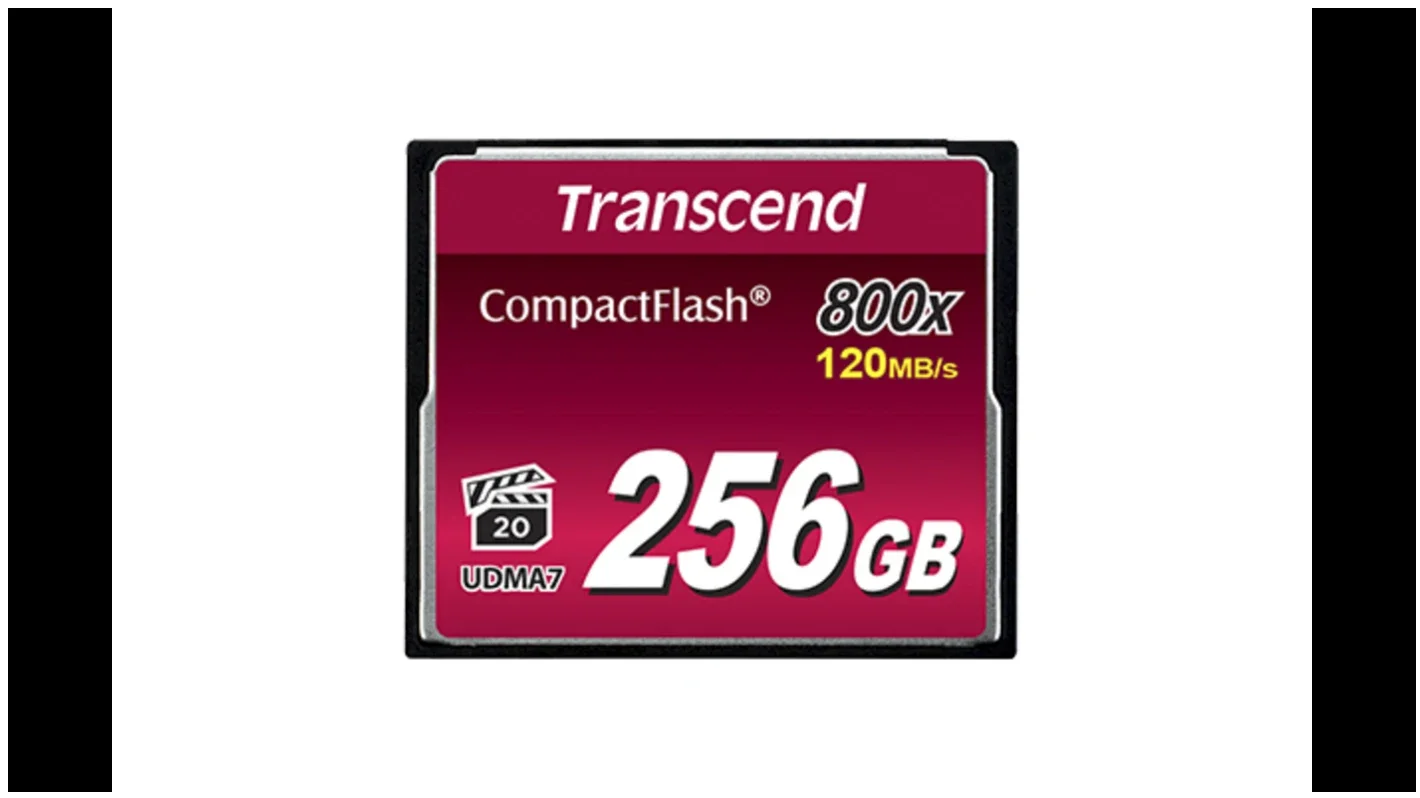 Флеш карта CF 256GB Transcend, 800X