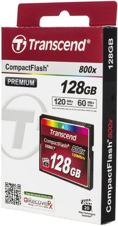 Флеш карта CF 256GB Transcend, 800X