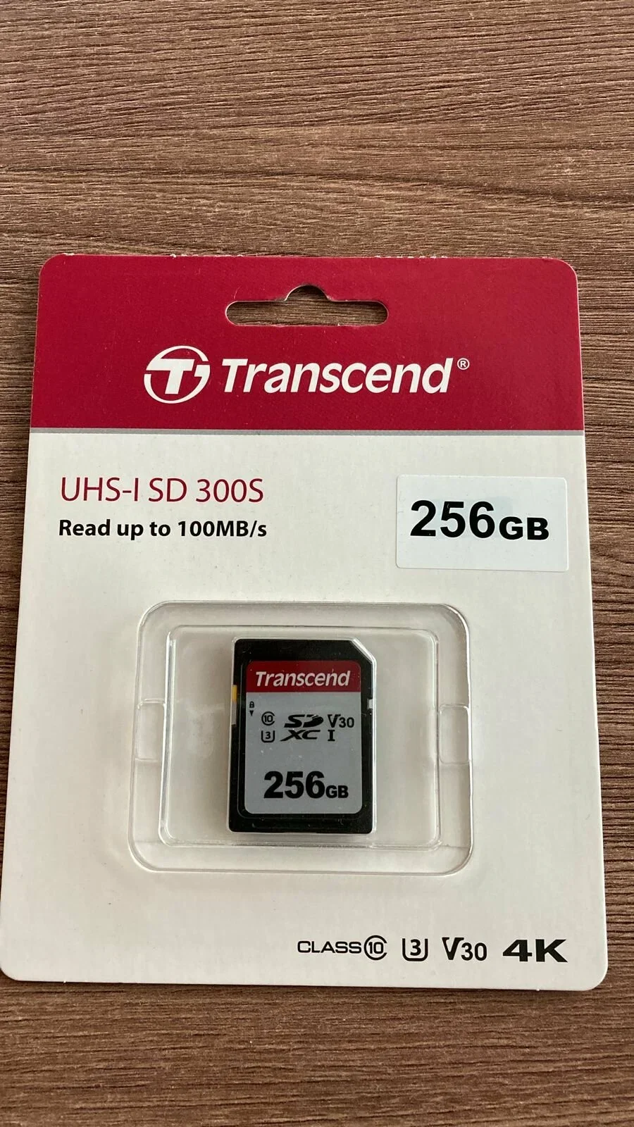 Флеш карта SD 256GB Transcend SDXC Class 10 UHS-I U3, V30, TLC, Silver