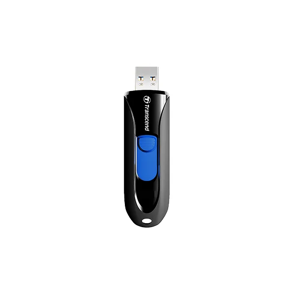 Флеш накопитель 256GB Transcend JetFlash 790, USB 3.1 Gen 1, Черный/Синий