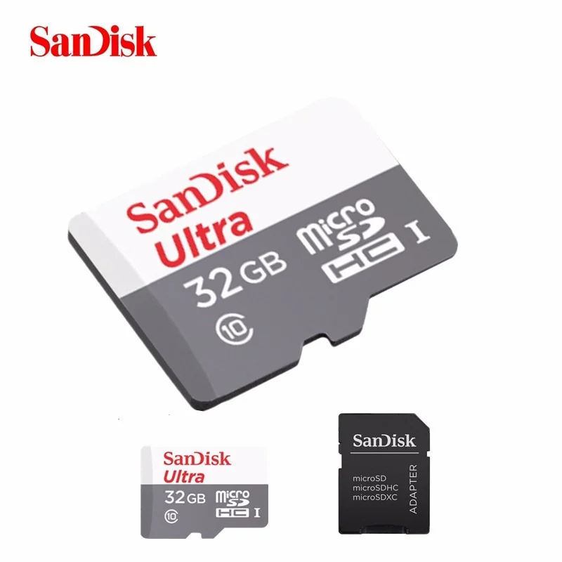 Флеш карта microSD 32GB SanDisk microSDHC Class 10 Ultra UHS-I 100MB/s